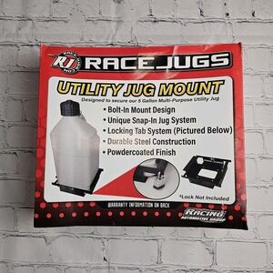 Racejugs Utility Jug Mount 5‎ Gallon Multi-Purpose Bolt-In JB6000 Race Jugs